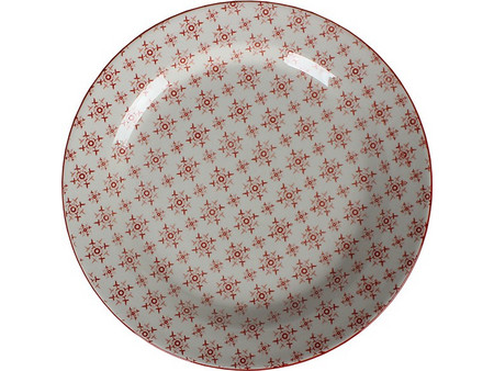 Keskor Πιάτο Ρηχό Κεραμικό 26cm 60264 Πορτοκαλί