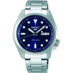 Seiko 5 Sports Ανδρικό Ρολόι Αυτόματο με Ασημί Μεταλλικό Μπρασελέ SRPE53K1