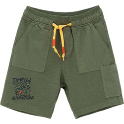 Original Marines Αθλητική Παιδική Βερμούδα Χακί DBP2070B1 18-0420TCX
