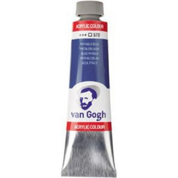 Royal Talens Van Gogh 570 Phthalo Blue Ακρυλικό Χρώμα Ζωγραφικής 40ml