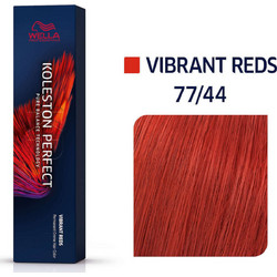 Wella Koleston Perfect Me+ Vibrant Reds 77/44 Έντονο Ξανθό Κόκκινο Έντονο Μόνιμη Βαφή Μαλλιών 60ml