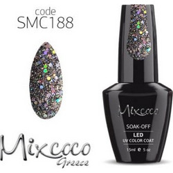 Mixcoco Soak-Off Led Uv Color Coat 188 15ml