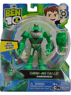 Giochi Preziosi Ben 10 Omni Metallic Diamonhead Φιγούρα Δράσης για 4+ Ετών 11cm
