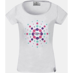 Firefly Dotty Παιδικό T-Shirt Κοντομάνικο Λευκό GT35-0001