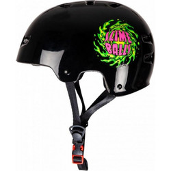 BULLET X Slime Balls Logo Helmet - Gloss Black
