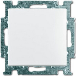 Διακόπτης Basic 55 Απλός με Μετώπη Λευκή 2006/1Uc-94