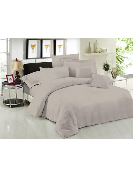 Le Blanc Σεντόνι Μονό με Λάστιχο 100x200+35 TC144 Light Grey