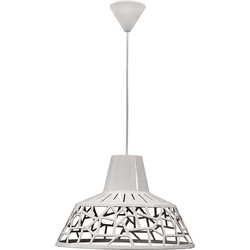 Heronia Lighting Spider 1/L Κρεμαστό Φωτιστικό Οροφής Μονόφωτο Λευκό 35-0002