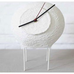 Ρολόι Επιτραπέζιο Χάρτινο 10x15 H28 B7218546 White Serax Χαρτί
