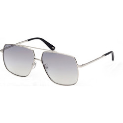 Web WE321 16C Ανδρικά Γυαλιά Ηλίου Aviator Κοκάλινα Μεταλλικά Ασημί με Γκρι Φακό