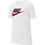Nike Sportswear Futura Παιδικό T-Shirt Κοντομάνικο Λευκό AR5252-107