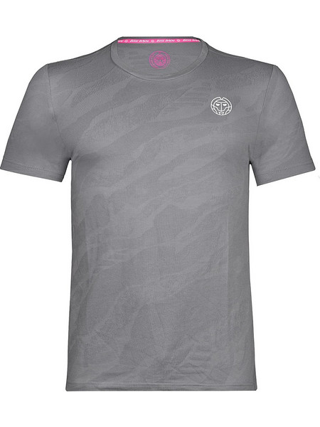 Ανδρικό T-Shirt Τένις Bidi Badu Ikem Tech Grey