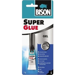 Κόλλα Στιγμής Bison Super Glue GEL 3gr blister - BISON (26397)