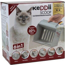 Keddi Scoop Φτυαράκι Για Καθαρισμό Περιττωμάτων Γάτας 1 Τμχ