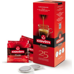 Covim Κάψουλες Espresso Granbar Συμβατές με Μηχανή E.S.E Pod 25τμχ