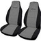 Autoline Smart Polymesh Set Black / Grey 2τμχ
