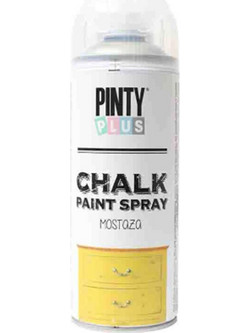 Pinty Plus Χρώμα Κιμωλίας Σπρέι 801 Yellow Mustard 400ml