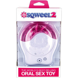 Sqweel 2 Oral Sex Toy Κλειτοριδικός Δονητής Λευκός