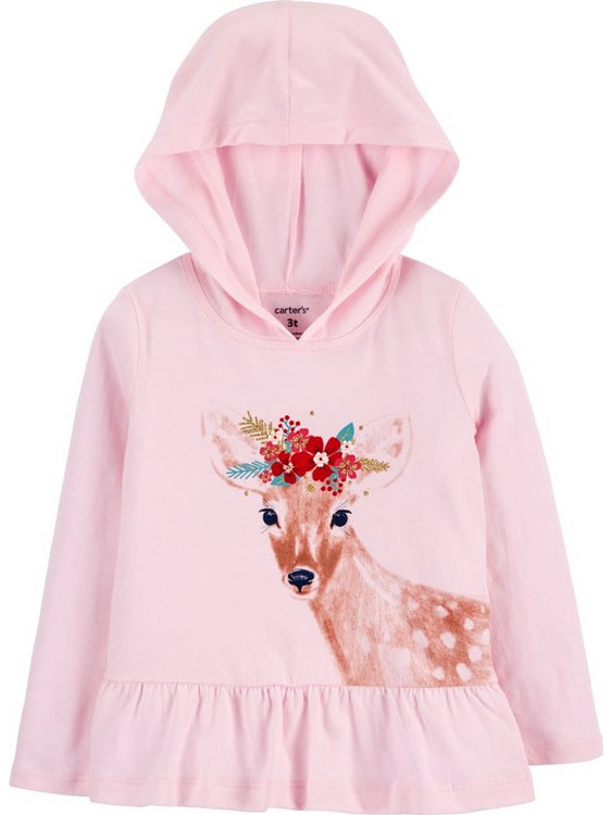 Carter's Παιδικό Φούτερ 1J462710 Pink