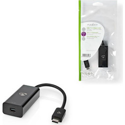 NEDIS Μετατροπέας από USB 3.1 Type-C αρσ. σε Mini DisplayPort, CCGP64452BK02