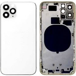 Καπάκι Μπαταρίας - Πλαίσιο Ασημί iPhone 11 Pro Housing - Frame Silver i11