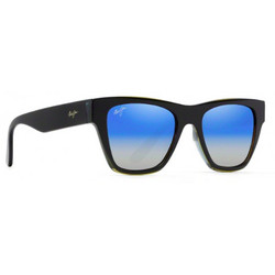 Maui Jim Ekolu 867-27F Γυναικεία Γυαλιά Ηλίου Τετράγωνα Κοκάλινα Μαύρα με Μπλε Degradee Φακό