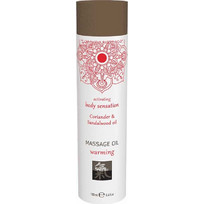 Shiatsu Coriander & Sandalwood Warming Massage Oil 100ml