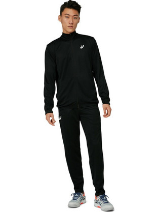 ASICS Core Suit Ανδρικό Σετ Φόρμας με Λάστιχο Μαύρο 2031C507-001