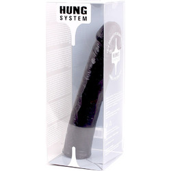 Hung System Benny Ρεαλιστικό Dildo με Βεντούζα 25.5cm Μαύρο