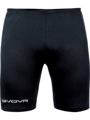 Givova Skin Ανδρικό Κολάν Σορτς Μαύρο P004-0010