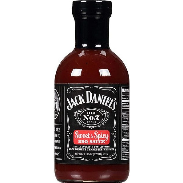 Jack Daniel's Old No.7 BBQ Sauce ΧΓ 553gr- Sweet & Spicy
