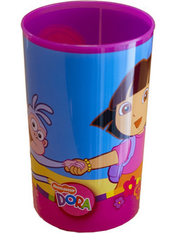 Dora Πλαστικό Ποτήρια 250ml Σετ 3τμχ (584389)