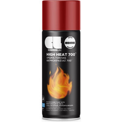 CosmosLac High Heat Σπρέι Βαφής Θερμοκρασίας Καφέ 400ml