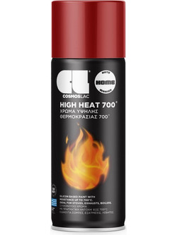 CosmosLac High Heat Σπρέι Βαφής Θερμοκρασίας Καφέ 400ml