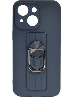 Powertech Ring Back Cover Blue (iPhone 13)