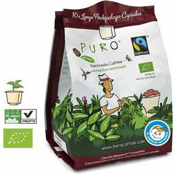 ΚΑΨΟΥΛΑ ESPRESSO PURO FAIRTRADE BIO ARCHIPELAGO 100% ARABICA ΣΥΜΒΑΤΗ ΜΕ ΜΗΧΑΝΗ ΤΥΠΟΥ NESPRESSO 10CAPS