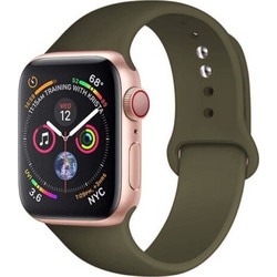 WiWu Elastic Λουράκι Σιλικόνης Khaki (Apple Watch 38 / 40 / 41mm)