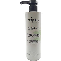 Sapon Green Tea & Orange Ενυδατική Κρέμα Σώματος 500ml