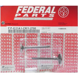 Βαλβίδες Σετ Yamaha Crypton R, Crypton T110 (10-17) FEDERAL
