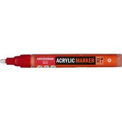 Talens amsterdam marker 311 vermillion medium