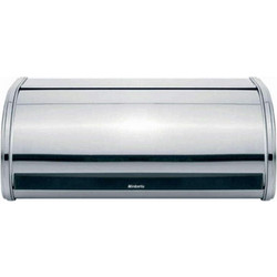 Ψωμιέρα Στρογγυλή 080.3126/01 47,9x27,6x18,9cm Inox Brabantia Ανοξείδωτο Ατσάλι