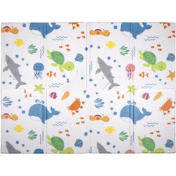 Let's Play Children's Waterproof Play Mat in 2 designs, 120x100x0.8 cm Θάλασσα - Eddy Toys