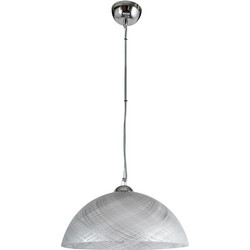 ARlight PDA 106/36 SL Κρεμαστό Φωτιστικό Οροφής Μονόφωτο E27 Ασημί 0083463