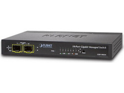 Planet GSD-1002M Managed L2 Switch με 8 Θύρες Ethernet 1Gbps και 2 SFP Θύρες