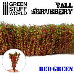 Green Stuff World 9929 - Ψηλοί Θάμνοι - Red Green
