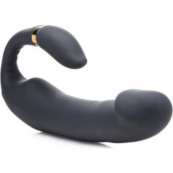 XR Brands 10x Pleasure Pose Διπλός Δονητής 13.9cm Μαύρος