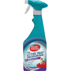 Σπρέι Simple Solution Cat Litter Tray Deodoriser για την Καταπολέμηση Οσμών της Τουαλέτας της γάτας 500ml