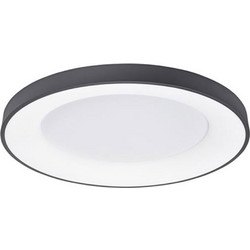 Φωτιστικό Οροφής Sole Luce Sebastian 2061583539 Μαύρο Ματ (4000K)