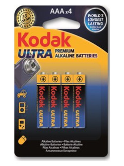 Kodak Ultra Premium Alkaline AAA 4τμχ