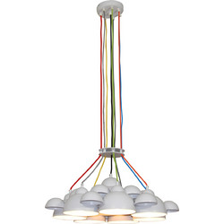 Home Lighting Conall Κρεμαστό Φωτιστικό Οροφής Πολύφωτο E27 Μαύρο 77-4133